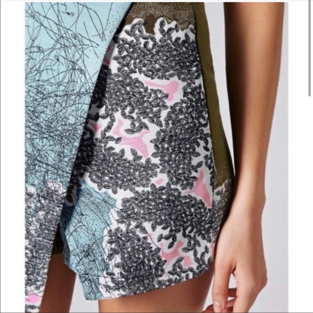 TopShop Abstract Printed Skort